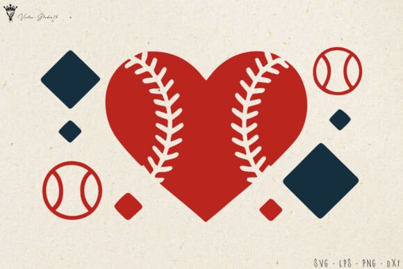Baseball Heart SVG: A Designerβs Stitch Test