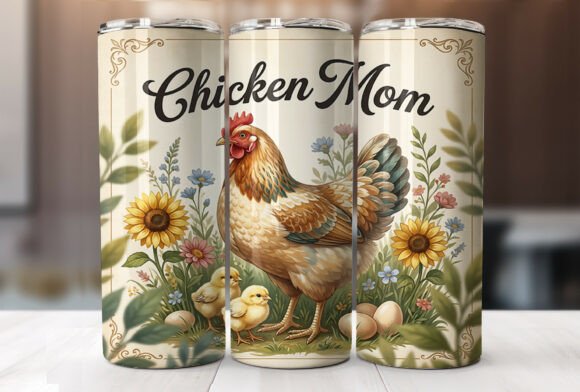 Chicken Mom Sunflower Farmhouse Tumbler Review