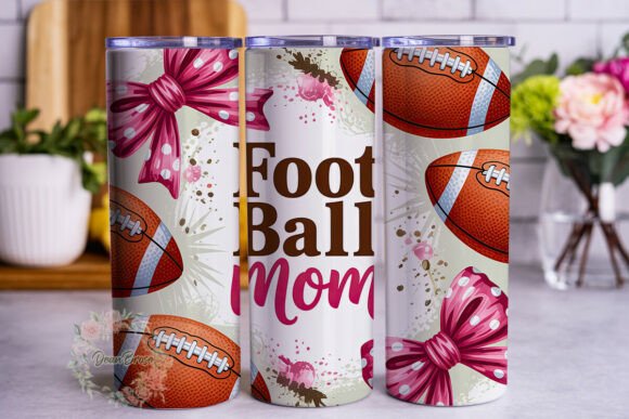 Football Mom Bows Tumbler Wrap Review