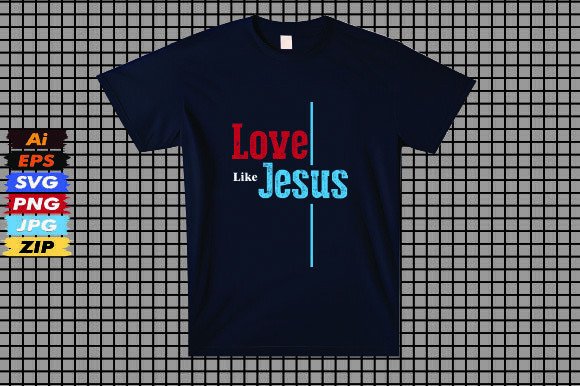 Love Like Jesus Christian Tshirt: An Embroidery Review