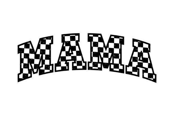 Mama Checkered Retro SVG: An Embroidery Review