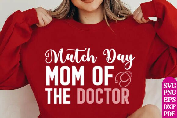Match Day PNG Mom of the Doctor: Embroidery Review
