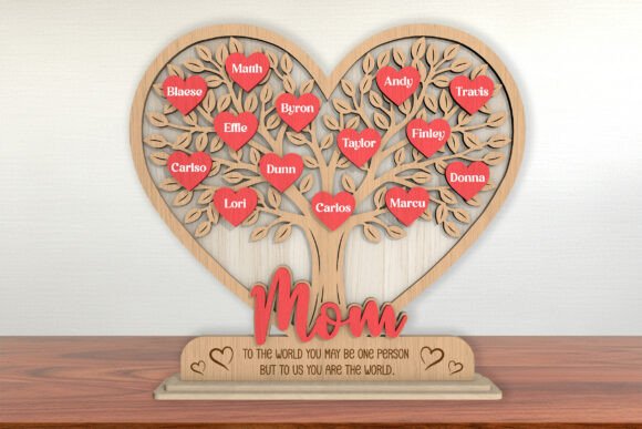 Mom Heart Family Tree SVG: A Designer’s Review