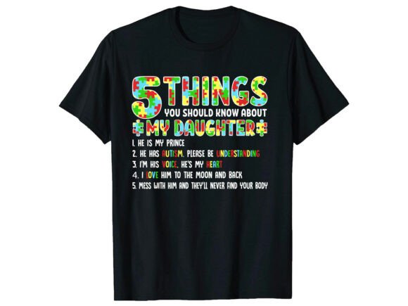 Mom Proud Daughter Autism Shirt: An Embroidery Review