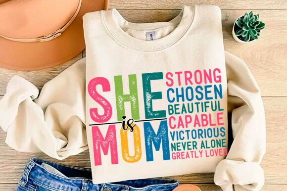 She is Mom Retro PNG: An Embroidery Review